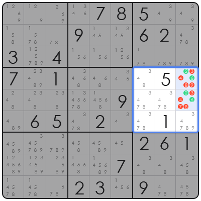 sudoku swordfish method